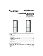 Panasonic NR-BX41BV Operating Instructions Manual preview