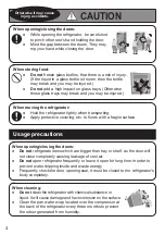 Предварительный просмотр 4 страницы Panasonic NR-BX421B Operating Instructions Manual