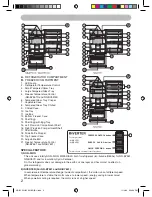 Предварительный просмотр 2 страницы Panasonic NR-BY551 Operating Instructions Manual