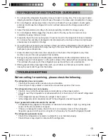 Предварительный просмотр 13 страницы Panasonic NR-BY551 Operating Instructions Manual