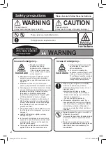 Предварительный просмотр 2 страницы Panasonic NR-BY602 Operating Instructions Manual