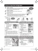 Предварительный просмотр 10 страницы Panasonic NR-BY602 Operating Instructions Manual