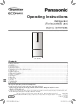 Panasonic NR-BY608X Operating Instructions Manual preview