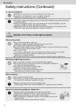 Предварительный просмотр 4 страницы Panasonic NR-C290GH-W3 Operating Instructions Manual