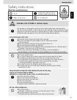 Предварительный просмотр 4 страницы Panasonic NR-C320EH-N3 Operating Instructions Manual