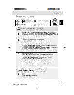 Предварительный просмотр 3 страницы Panasonic NR-C370GH-N3 Operating Instructions Manual