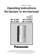 Panasonic NR-C703M Operating Instructions Manual preview