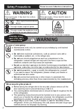 Предварительный просмотр 2 страницы Panasonic NR-CW530J Operating Instructions Manual