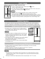 Предварительный просмотр 8 страницы Panasonic NR-CY54A Operating Instructions Manual