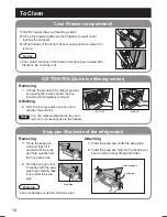 Предварительный просмотр 14 страницы Panasonic NR-CY54A Operating Instructions Manual