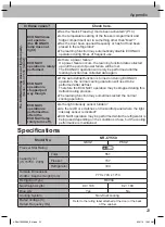 Предварительный просмотр 23 страницы Panasonic NR-CY550 Operating Instructions Manual