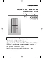 Preview for 1 page of Panasonic NR-D513XZ Operating Instructions Manual