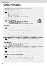 Preview for 4 page of Panasonic NR-E411GH-N3 Operating Instructions Manual