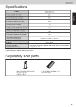 Предварительный просмотр 25 страницы Panasonic NR-E431GT-N3 Operating Instructions Manual