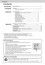 Preview for 2 page of Panasonic NR-F503GT-T6 Operating Instructions Manual