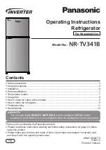 Panasonic NR-TV341B Operating Instructions Manual preview