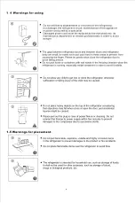 Предварительный просмотр 6 страницы Panasonic NRC387BI User Manual