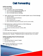 Preview for 8 page of Panasonic NS700 Quick Reference Manual