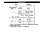 Preview for 2 page of Panasonic NSR-MM10NW-U Operating Operating Instructions Manual