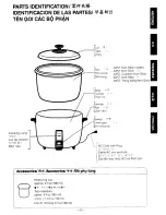 Preview for 3 page of Panasonic NSR42HZ - RICE COOKER MULTI-LANG Operating Manual