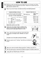 Preview for 4 page of Panasonic NSR42HZ - RICE COOKER MULTI-LANG Operating Manual