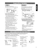 Preview for 13 page of Panasonic NSRPRA18N Operating Manual