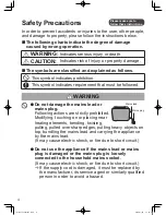 Preview for 4 page of Panasonic NT-DP1 Operating Instructions Manual