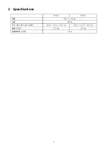 Preview for 3 page of Panasonic NT-DP1 Service Manual