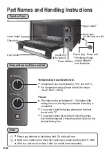 Предварительный просмотр 8 страницы Panasonic NT-H900 Operating Instructions Manual