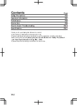 Preview for 2 page of Panasonic NT-P400 Operating Instructions Manual