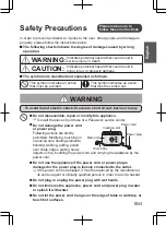 Preview for 3 page of Panasonic NT-P400 Operating Instructions Manual