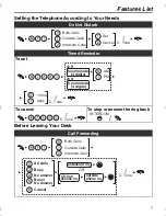 Preview for 7 page of Panasonic NT346-B - KX - VoIP Phone Quick Reference Manual