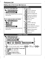 Preview for 8 page of Panasonic NT346-B - KX - VoIP Phone Quick Reference Manual