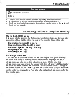 Preview for 9 page of Panasonic NT346-B - KX - VoIP Phone Quick Reference Manual