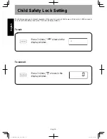 Предварительный просмотр 20 страницы Panasonic NU-SC100W Operating Instructions Manual