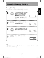 Предварительный просмотр 21 страницы Panasonic NU-SC100W Operating Instructions Manual