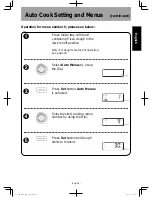 Preview for 27 page of Panasonic NU-SC100W Operating Instructions Manual