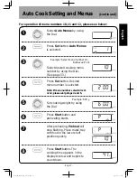 Preview for 29 page of Panasonic NU-SC100W Operating Instructions Manual