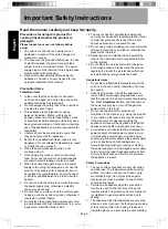 Preview for 3 page of Panasonic NU-SC180B Owner'S Manual