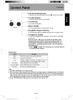 Preview for 12 page of Panasonic NU-SC180B Owner'S Manual