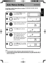 Предварительный просмотр 22 страницы Panasonic NU-SC280W Operating Instructions Manual