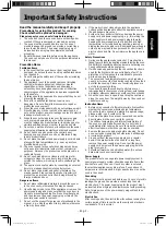 Предварительный просмотр 3 страницы Panasonic NU-SC280WYUE Operating Instructions Manual