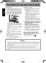 Предварительный просмотр 4 страницы Panasonic NU-SC280WYUE Operating Instructions Manual