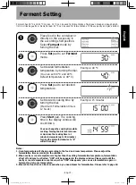 Предварительный просмотр 13 страницы Panasonic NU-SC280WYUE Operating Instructions Manual