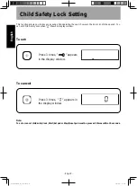 Предварительный просмотр 20 страницы Panasonic NU-SC280WYUE Operating Instructions Manual