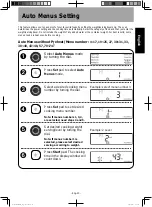 Предварительный просмотр 21 страницы Panasonic NU-SC280WYUE Operating Instructions Manual