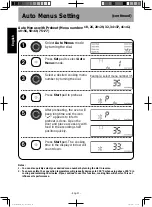 Предварительный просмотр 22 страницы Panasonic NU-SC280WYUE Operating Instructions Manual