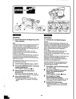 Предварительный просмотр 10 страницы Panasonic NV-A1E Operating Instructions Manual