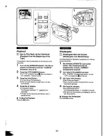 Предварительный просмотр 13 страницы Panasonic NV-A1E Operating Instructions Manual