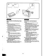 Предварительный просмотр 21 страницы Panasonic NV-A1E Operating Instructions Manual